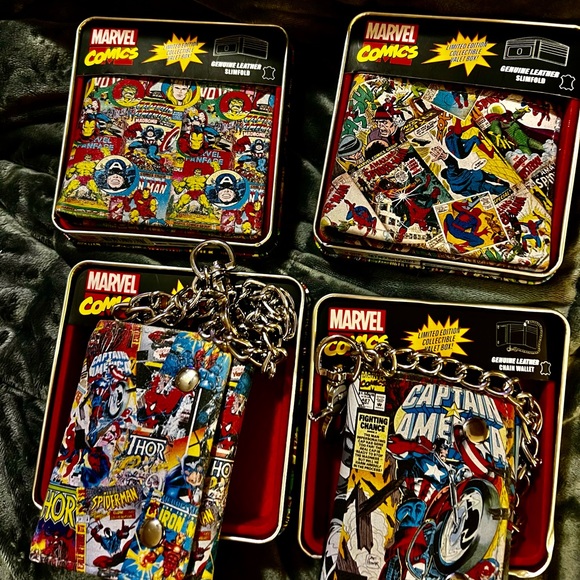 Marvel genuine leather  wallets - Picture 3 of 6
